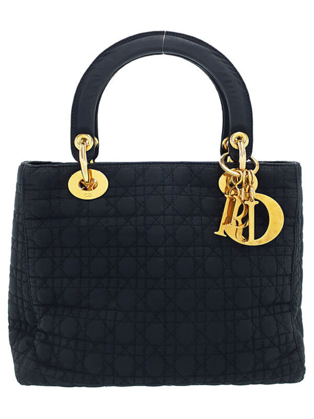 Christian Dior Cannage Quilted Lady Dior 2way bag